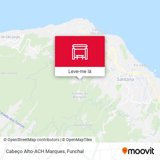 Cabeço Alto-ACH Marques mapa