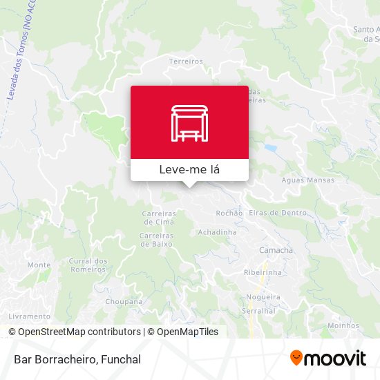 Bar Borracheiro mapa