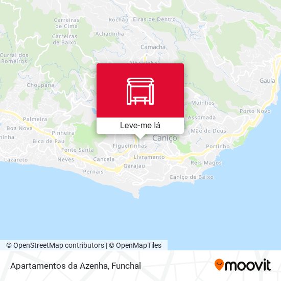 Apartamentos da Azenha mapa