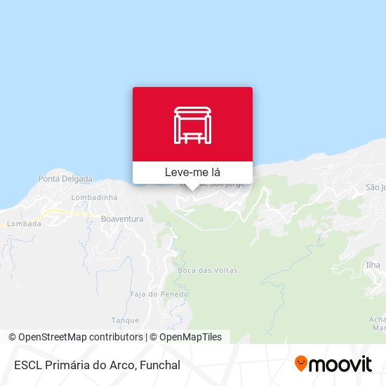 ESCL Primária do Arco mapa