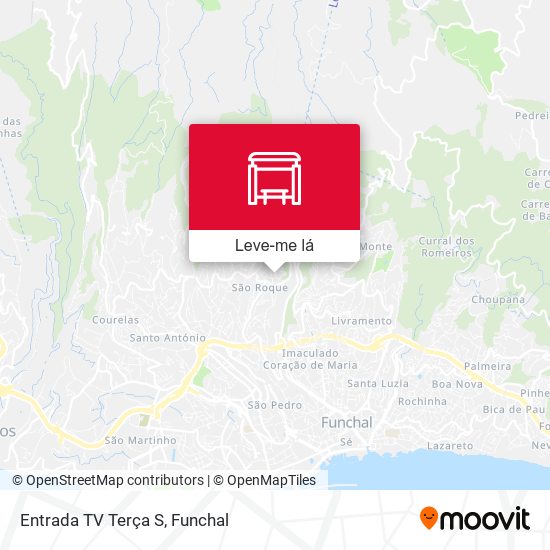 Entrada TV Terça  S mapa