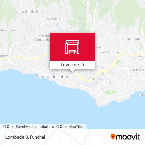 Lombada  S mapa