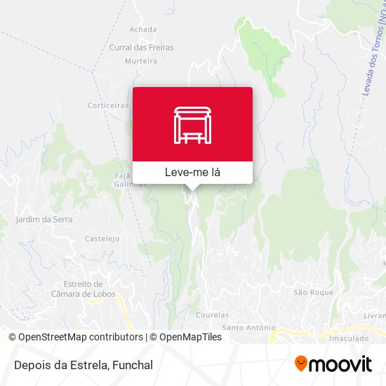 Depois da Estrela mapa