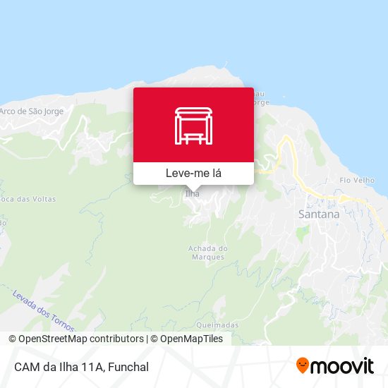 CAM da Ilha  11A mapa