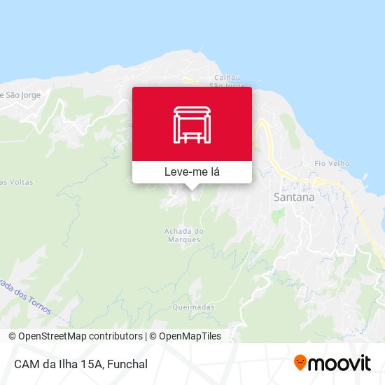 CAM da Ilha  15A mapa