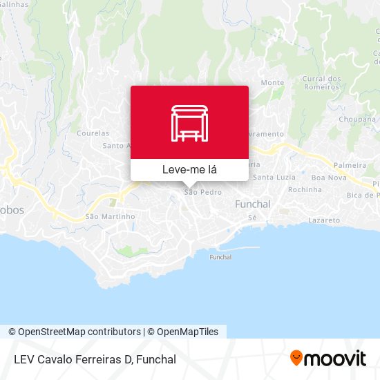 LEV Cavalo  Ferreiras  D mapa