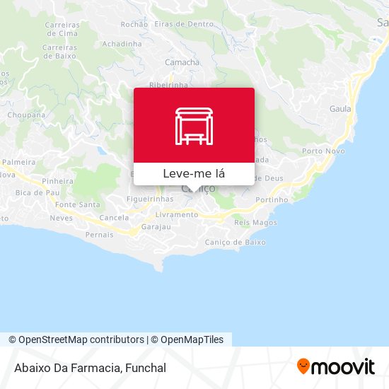 Abaixo Da Farmacia mapa