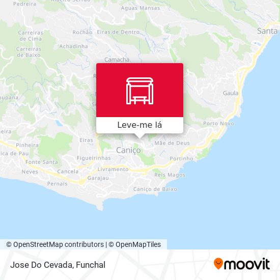 Jose Do Cevada mapa