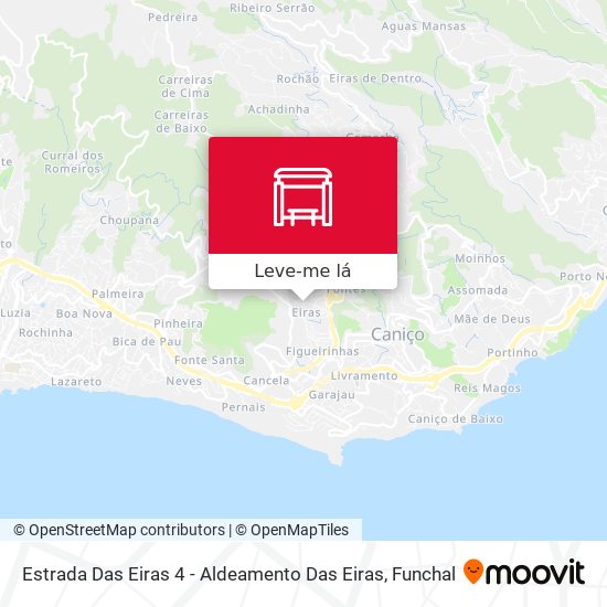 Estrada Das Eiras 4 - Aldeamento Das Eiras mapa