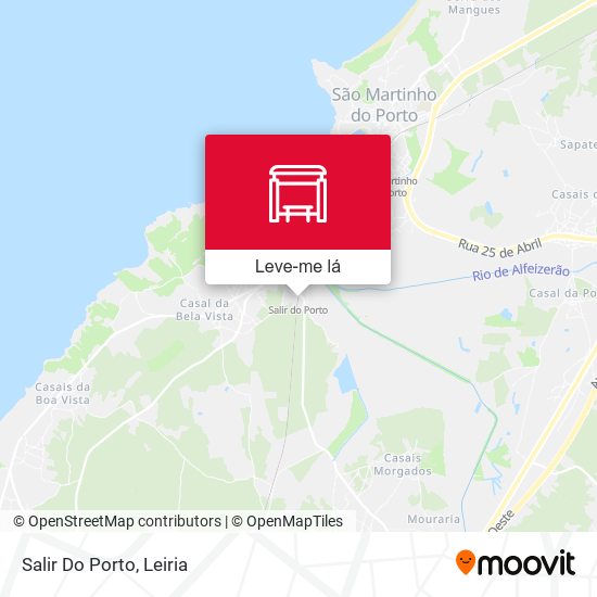 Salir Do Porto mapa