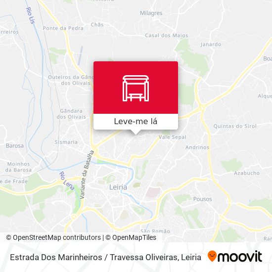 Estrada Dos Marinheiros / Travessa Oliveiras mapa