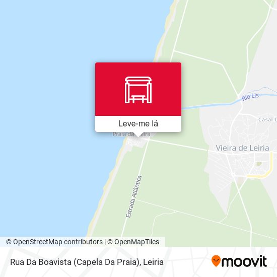 Rua Da Boavista (Capela Da Praia) mapa