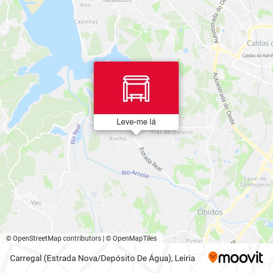 Carregal (Estrada Nova / Depósito De Água) mapa