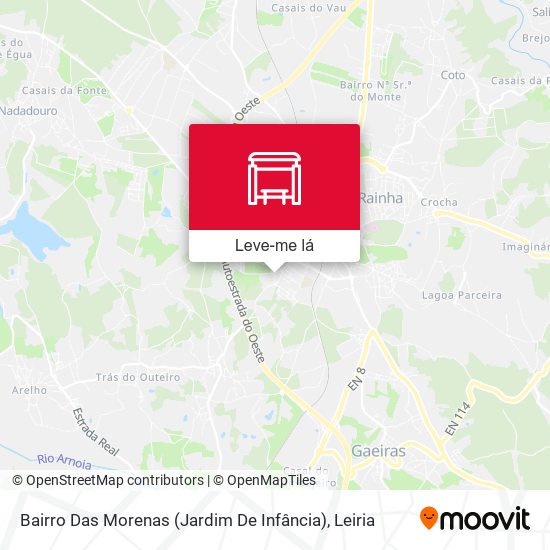 Bairro Das Morenas (Jardim De Infância) mapa