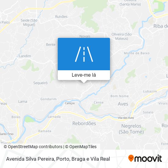 Avenida Silva Pereira mapa