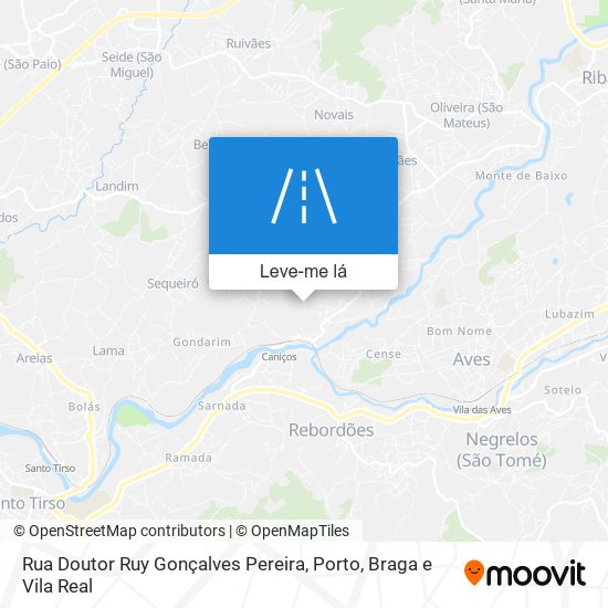 Rua Doutor Ruy Gonçalves Pereira mapa