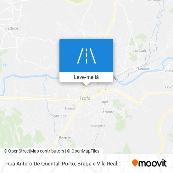 Rua Antero De Quental mapa