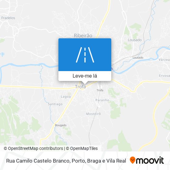Rua Camilo Castelo Branco mapa