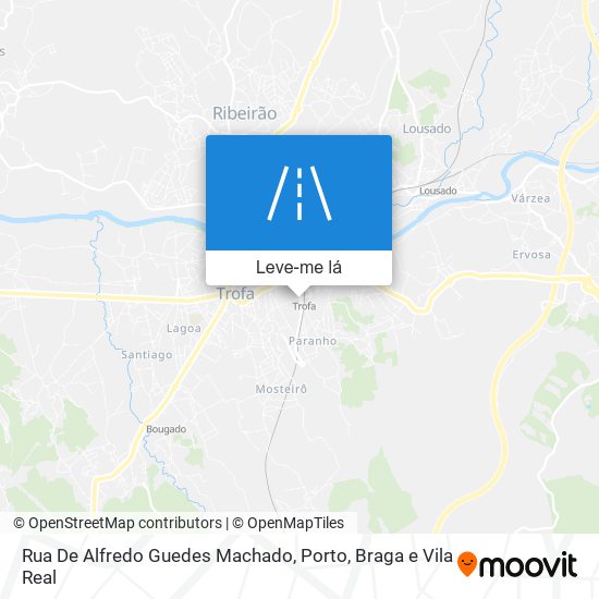 Rua De Alfredo Guedes Machado mapa
