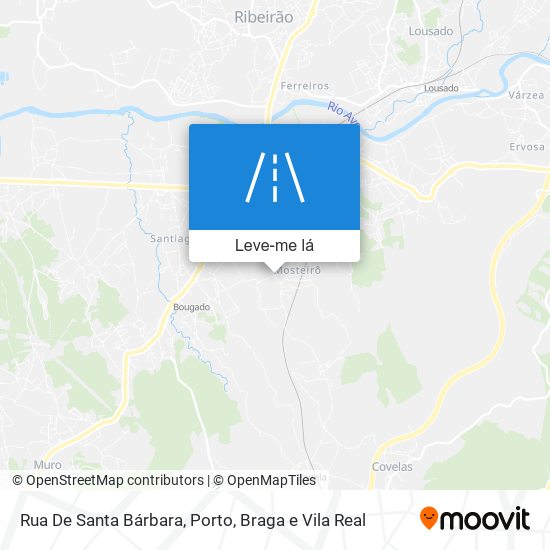 Rua De Santa Bárbara mapa