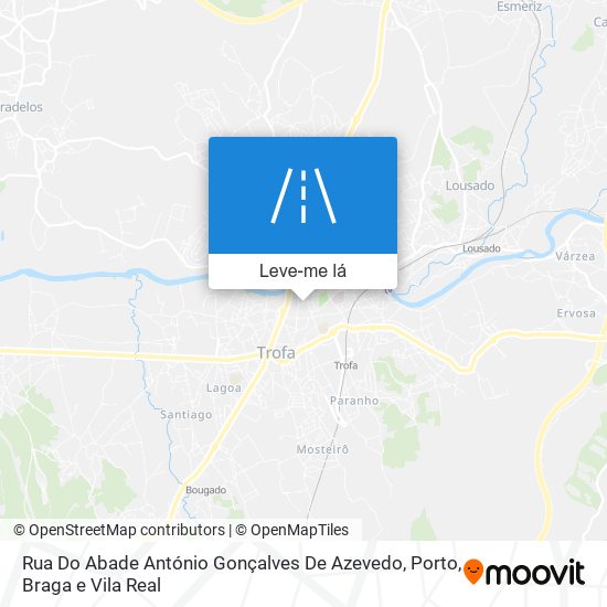 Rua Do Abade António Gonçalves De Azevedo mapa