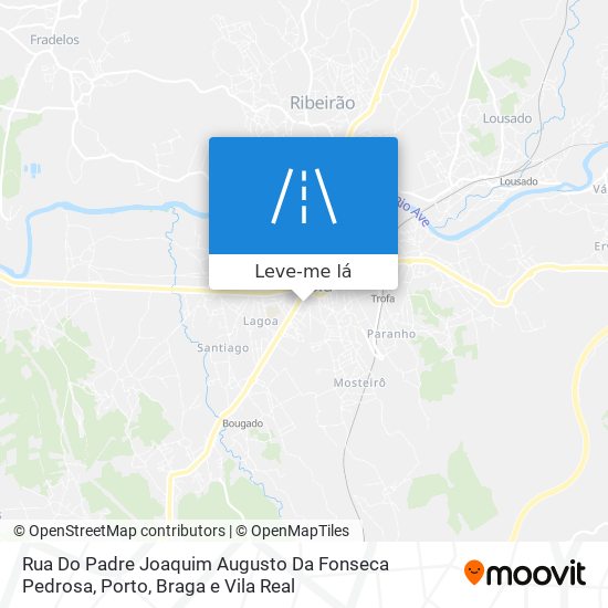 Rua Do Padre Joaquim Augusto Da Fonseca Pedrosa mapa