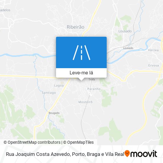 Rua Joaquim Costa Azevedo mapa