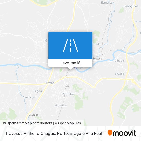 Travessa Pinheiro Chagas mapa