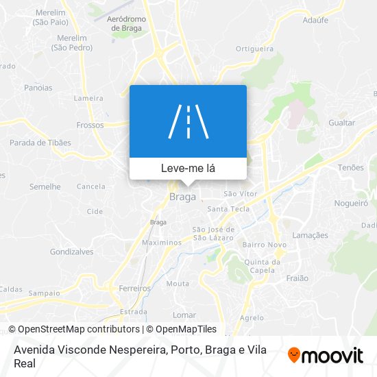 Avenida Visconde Nespereira mapa