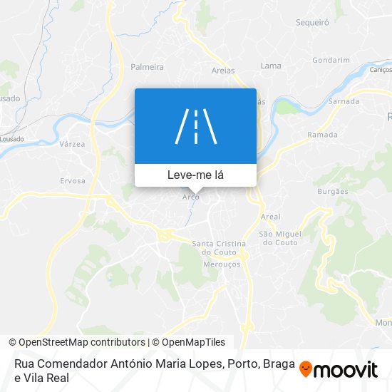 Rua Comendador António Maria Lopes mapa