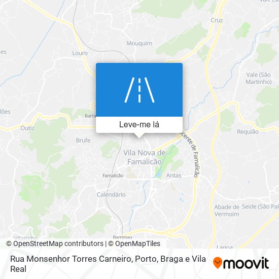 Rua Monsenhor Torres Carneiro mapa