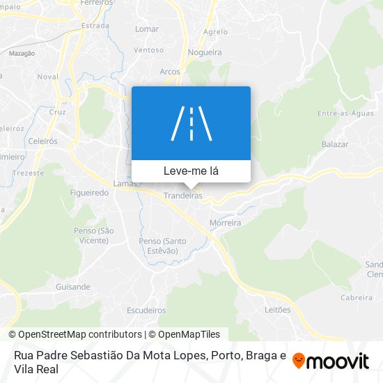 Rua Padre Sebastião Da Mota Lopes mapa