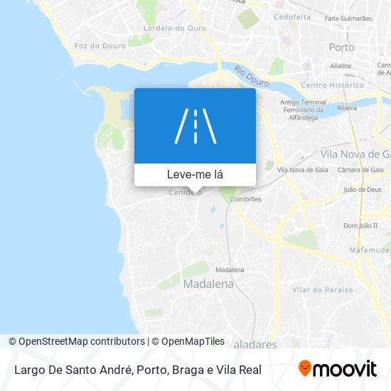 Largo De Santo André mapa