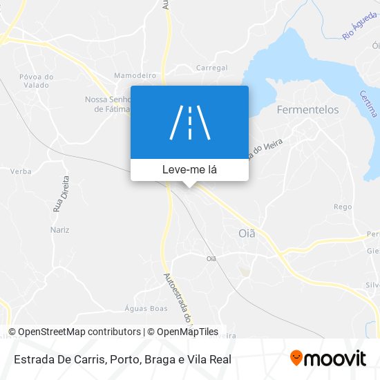 Estrada De Carris mapa