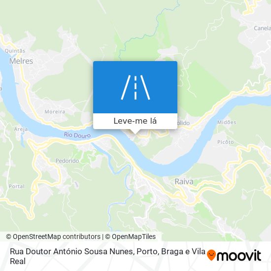 Rua Doutor António Sousa Nunes mapa