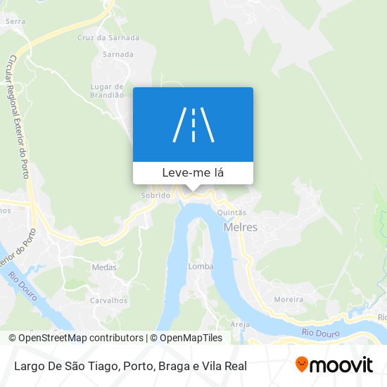 Largo De São Tiago mapa