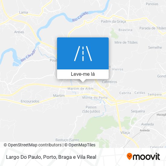 Largo Do Paulo mapa