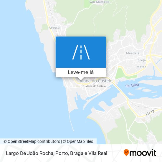 Largo De João Rocha mapa