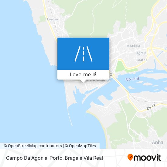 Campo Da Agonia mapa