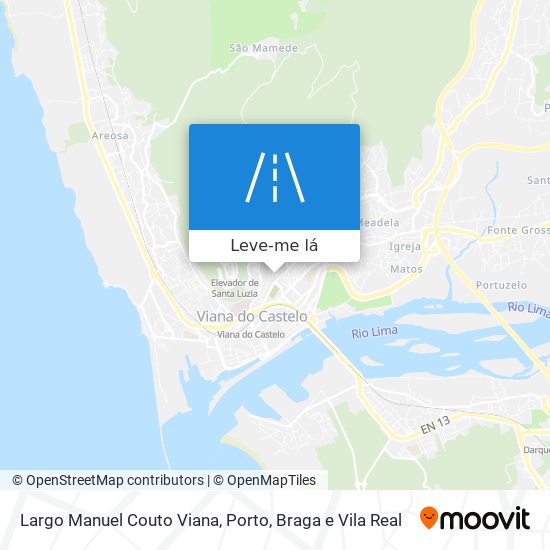 Largo Manuel Couto Viana mapa