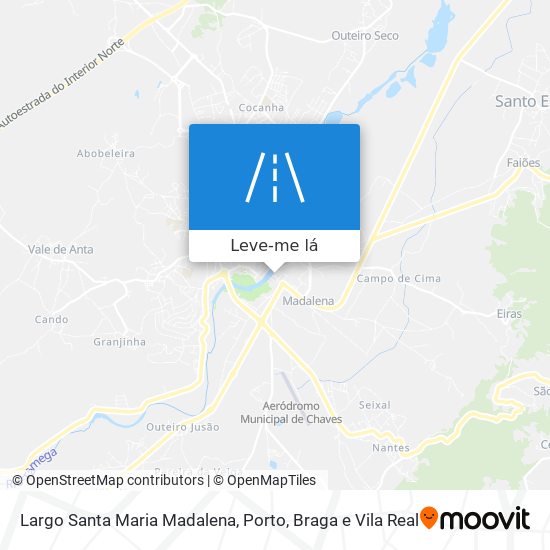 Largo Santa Maria Madalena mapa