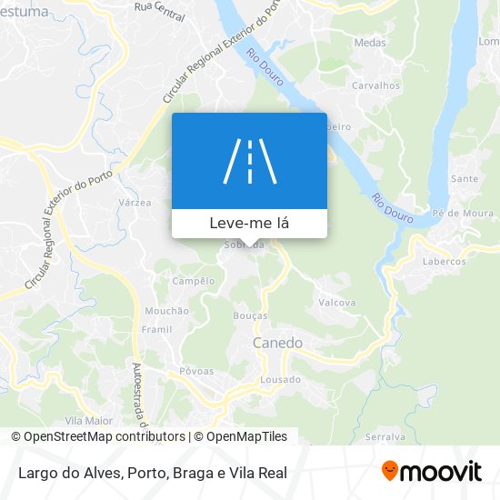 Largo do Alves mapa