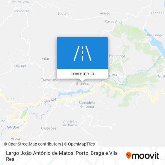 Largo João António de Matos mapa