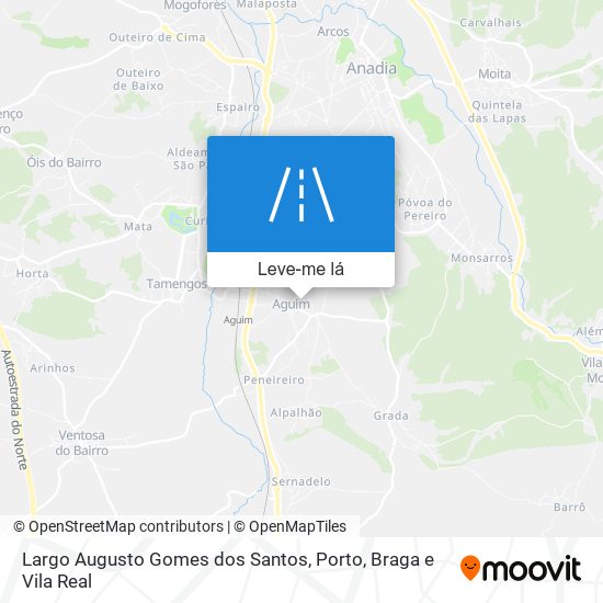 Largo Augusto Gomes dos Santos mapa