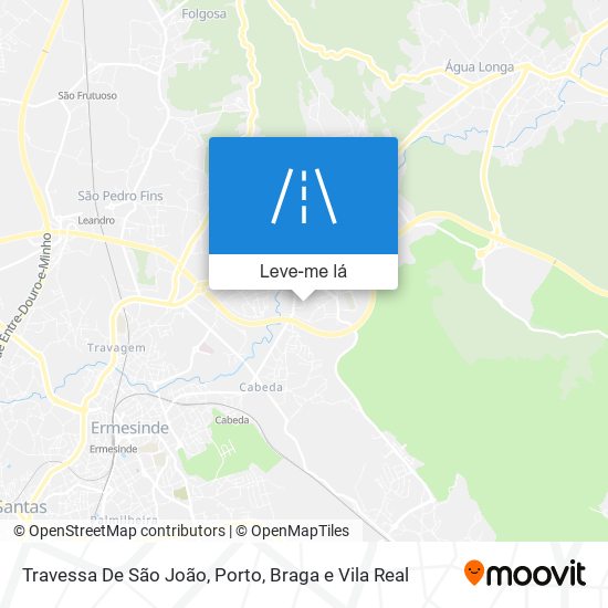 Travessa De São João mapa