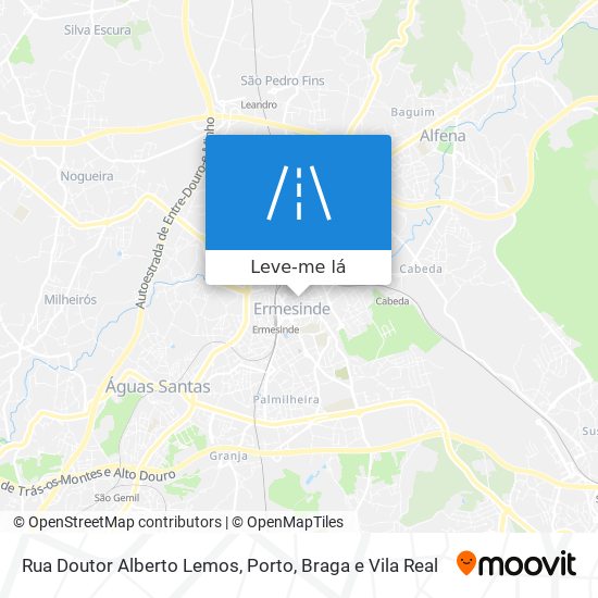 Rua Doutor Alberto Lemos mapa