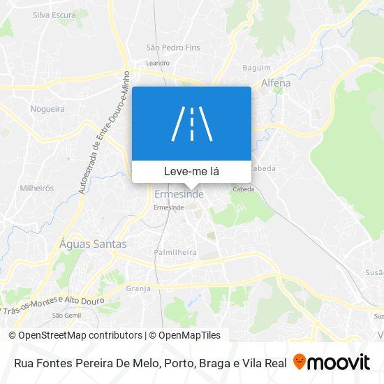Rua Fontes Pereira De Melo mapa