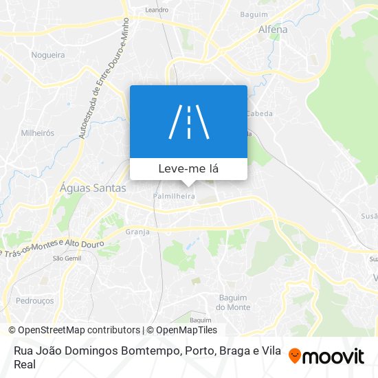 Rua João Domingos Bomtempo mapa