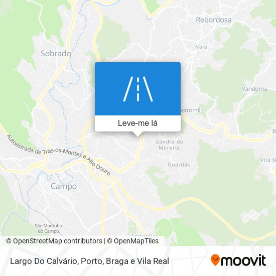 Largo Do Calvário mapa