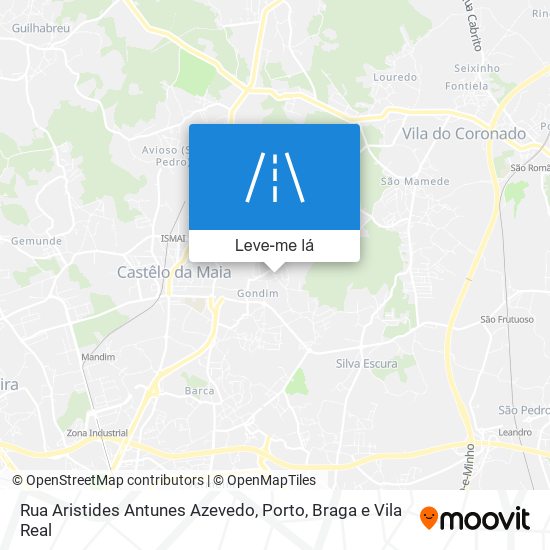 Rua Aristides Antunes Azevedo mapa